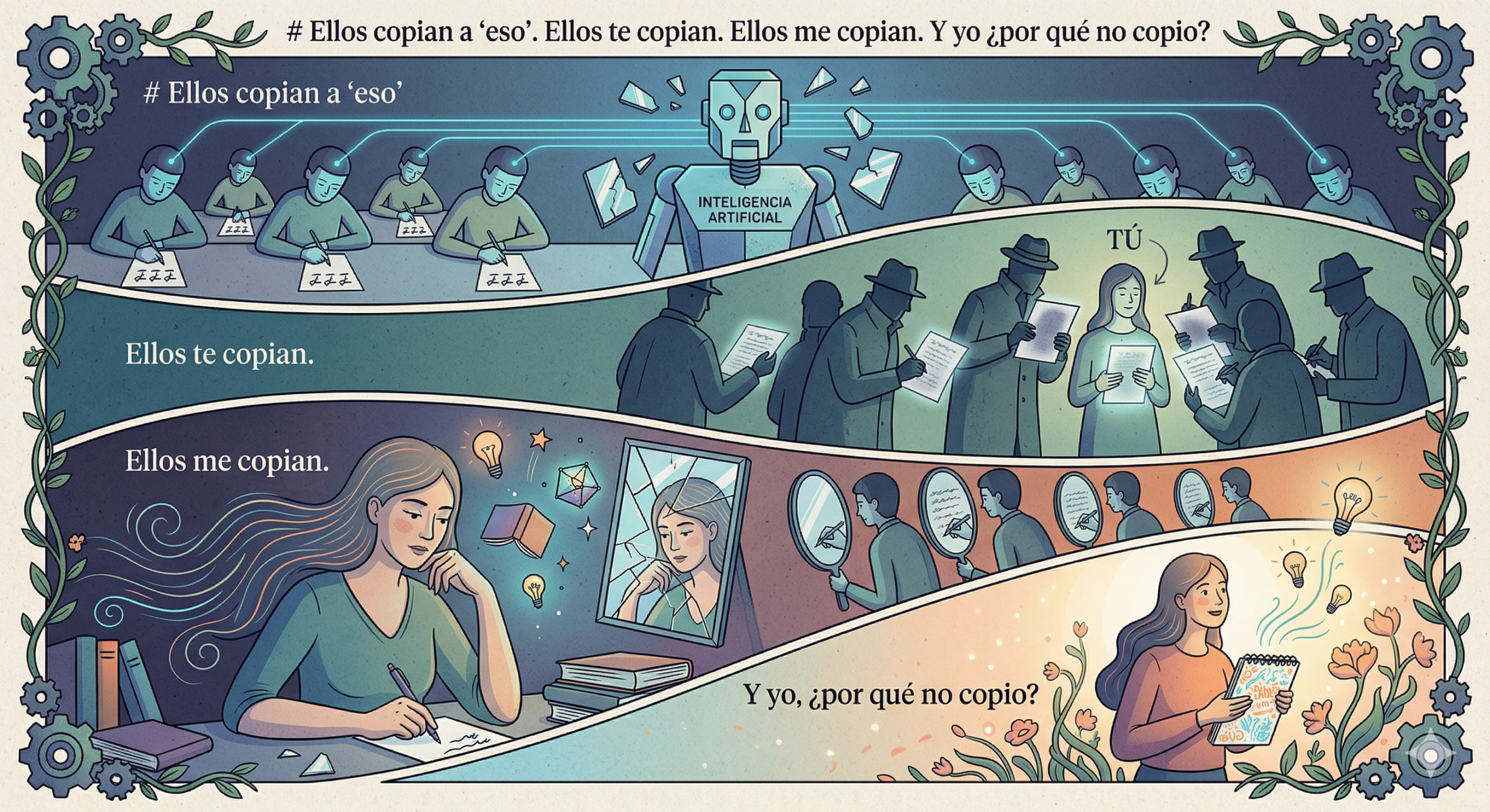 reflexión sobre la copia